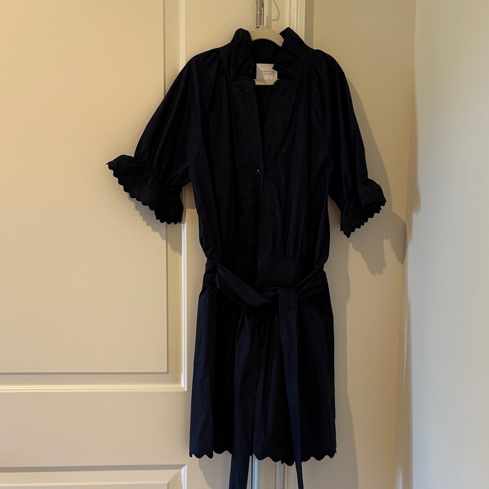 Sundays Navy Mini Dress
